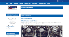Desktop Screenshot of greshamrotary.com